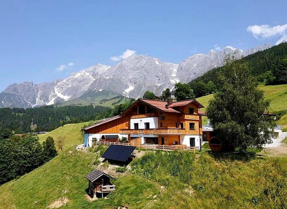 Gut Stein Panoramalodge Mühlbach am Hochkönig Buitenkant foto
